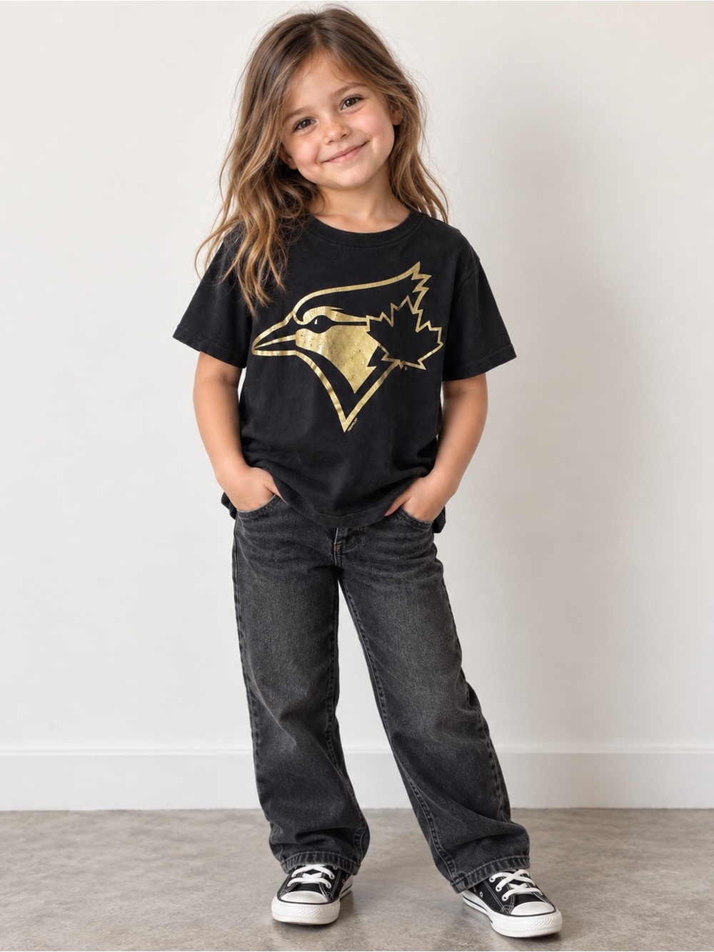 General Merchandise Blue Jays tee ~ size 5-6